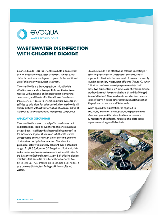 Wastewater Disinfection