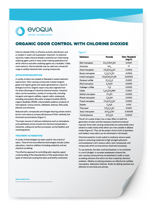 Odor Control Solutions