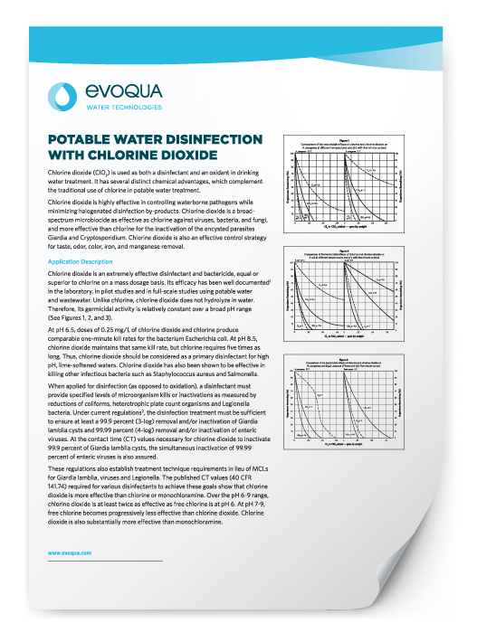 Potable Water Applications